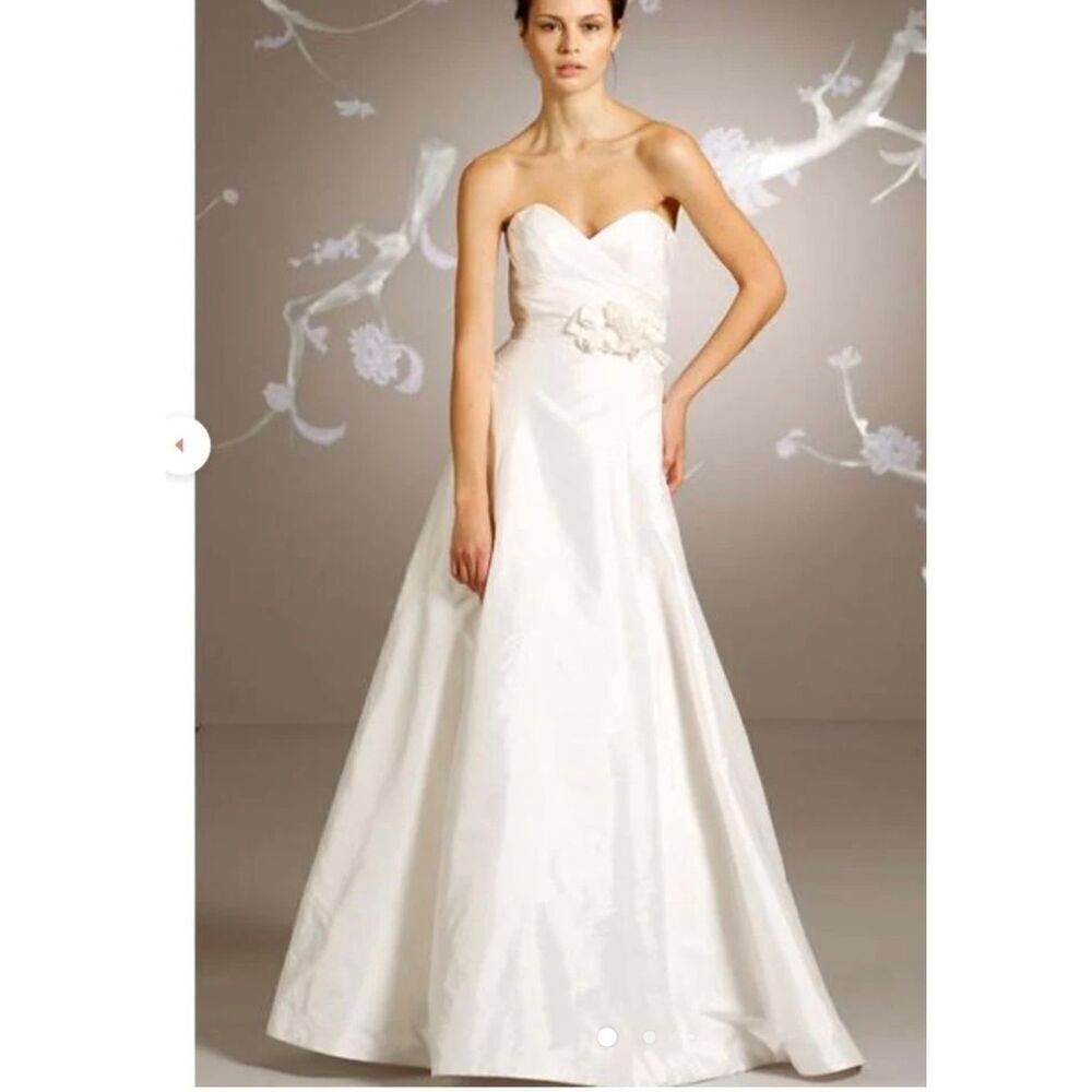 JLM Couture Bridal Gown Wedding Dress Blush by Francesa Avila Ivory Size 8 NWT